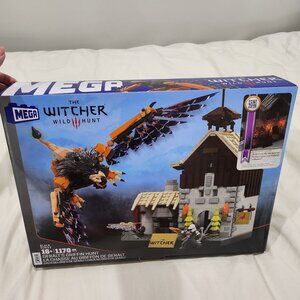 MEGA The Witcher WIld Hunt Geralts Griffin Hunt 1170pcs